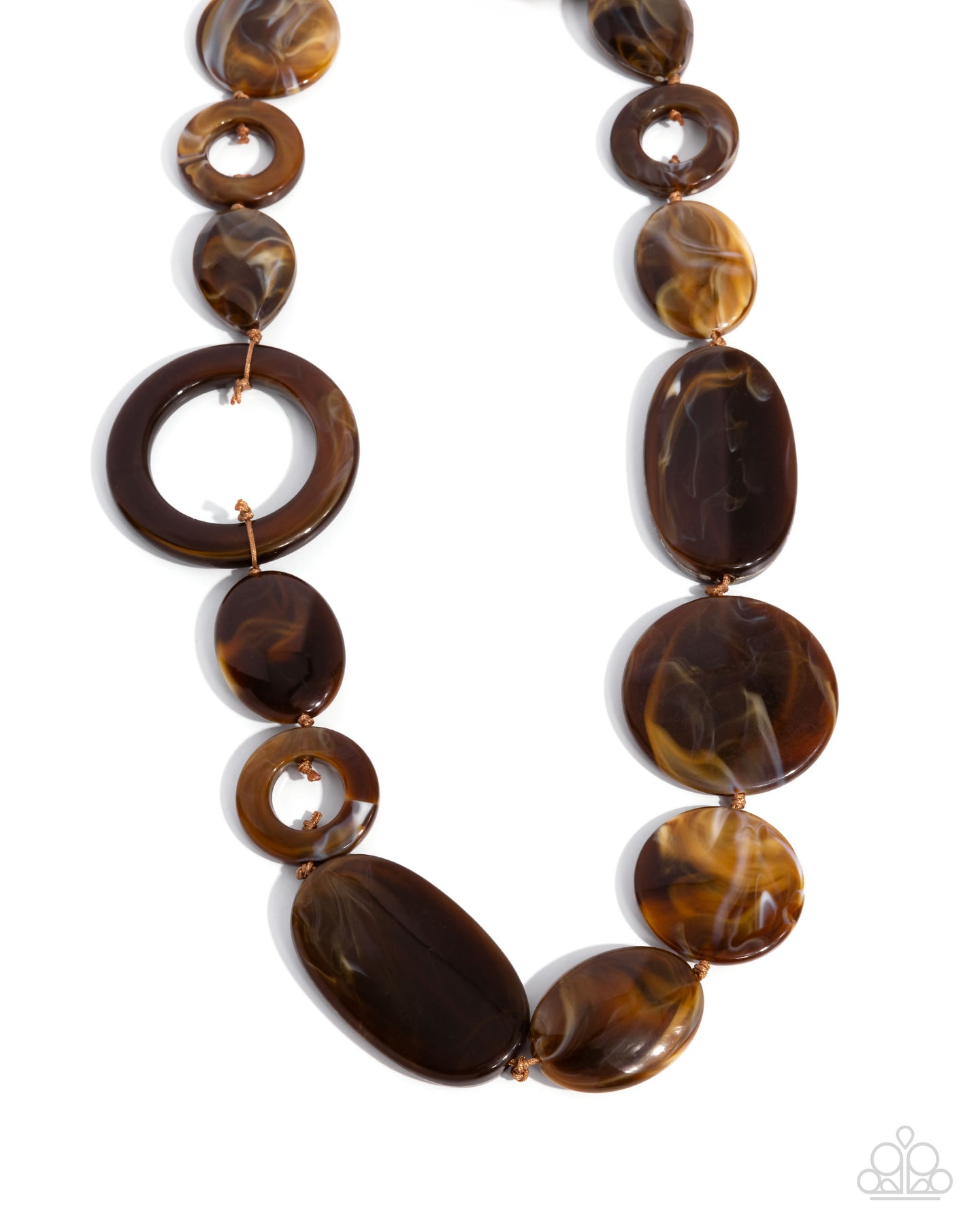 Show Them Whos GLOSS - Brown necklace E004