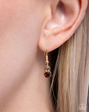 Load image into Gallery viewer, Drowning in Dazzle - Brown necklace A053
