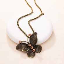 Load image into Gallery viewer, Flight Test - Brass necklace C019
