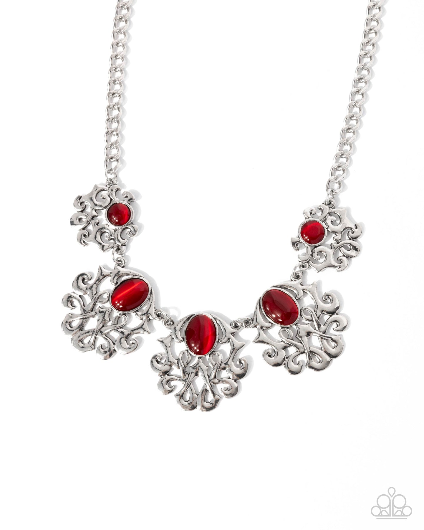 Midsummer Masterpiece - Red necklace E016