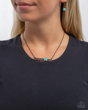 Load image into Gallery viewer, Giddy Up Glam - Copper necklace E003
