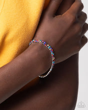 Load image into Gallery viewer, $16 SET: Terrific Trio - Multi Choker necklace + matching bracelet E050
