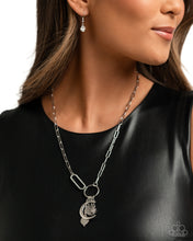 Load image into Gallery viewer, $16 SET: Astral Ambience silver necklace + bracelet E016
