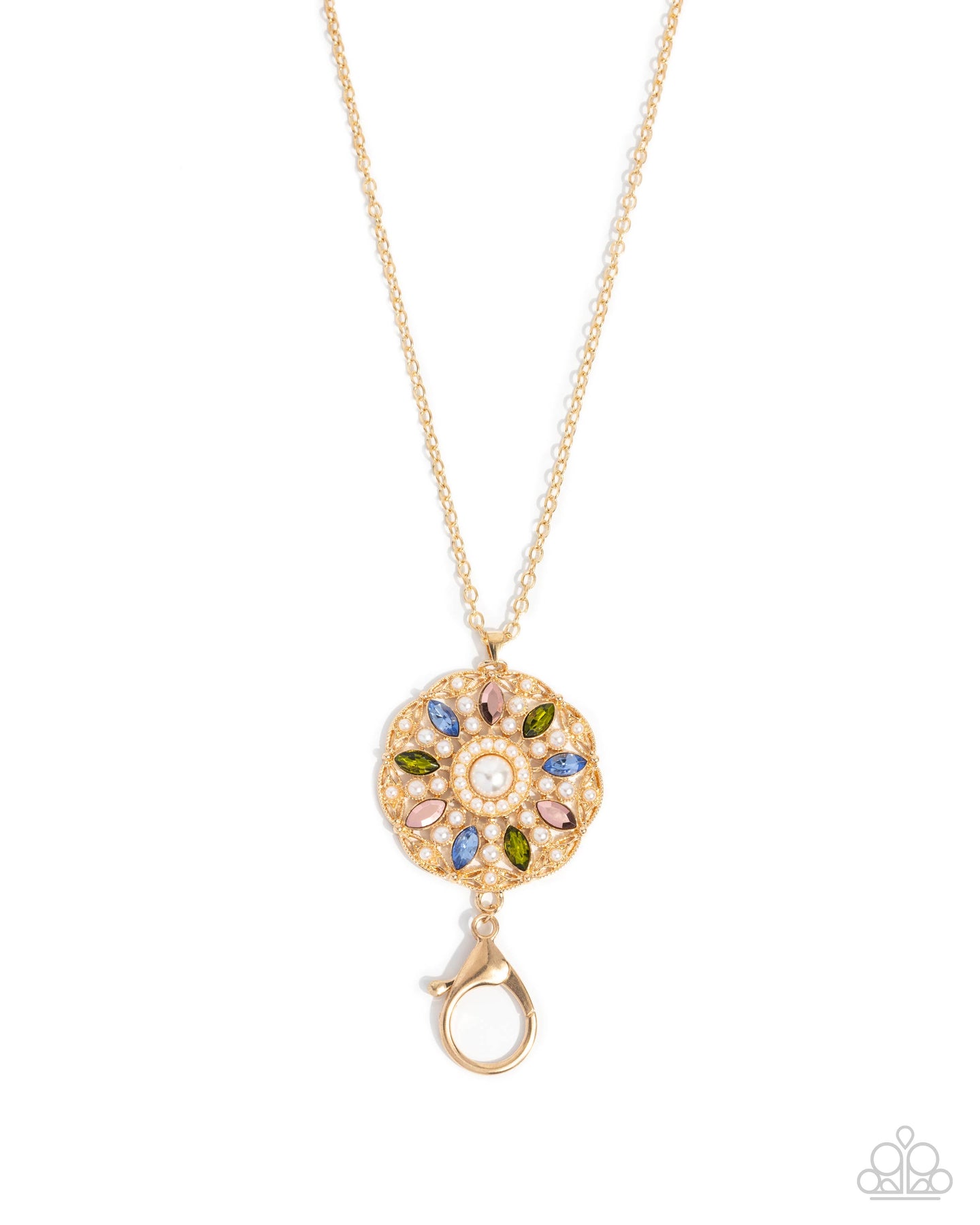 Angelic Arrangement - Gold necklace A073