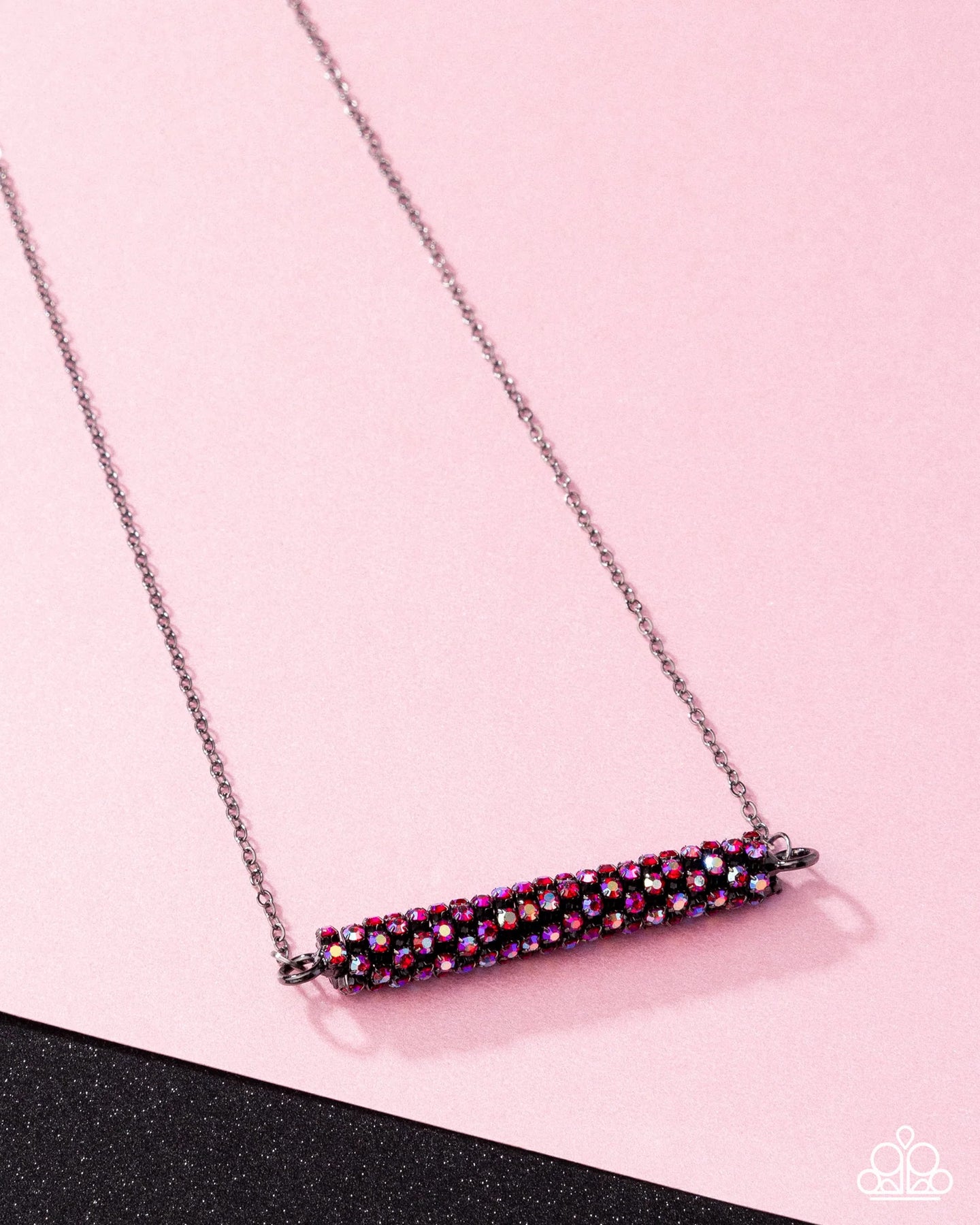 Timelessly Twinkling - Red necklace PINK DIAMOND EXCLUSIVE A014