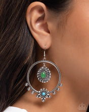 Load image into Gallery viewer, Neutral Nuance - Green earring D002
