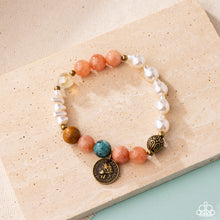 Load image into Gallery viewer, Chic Currency - Orange bracelet D004
