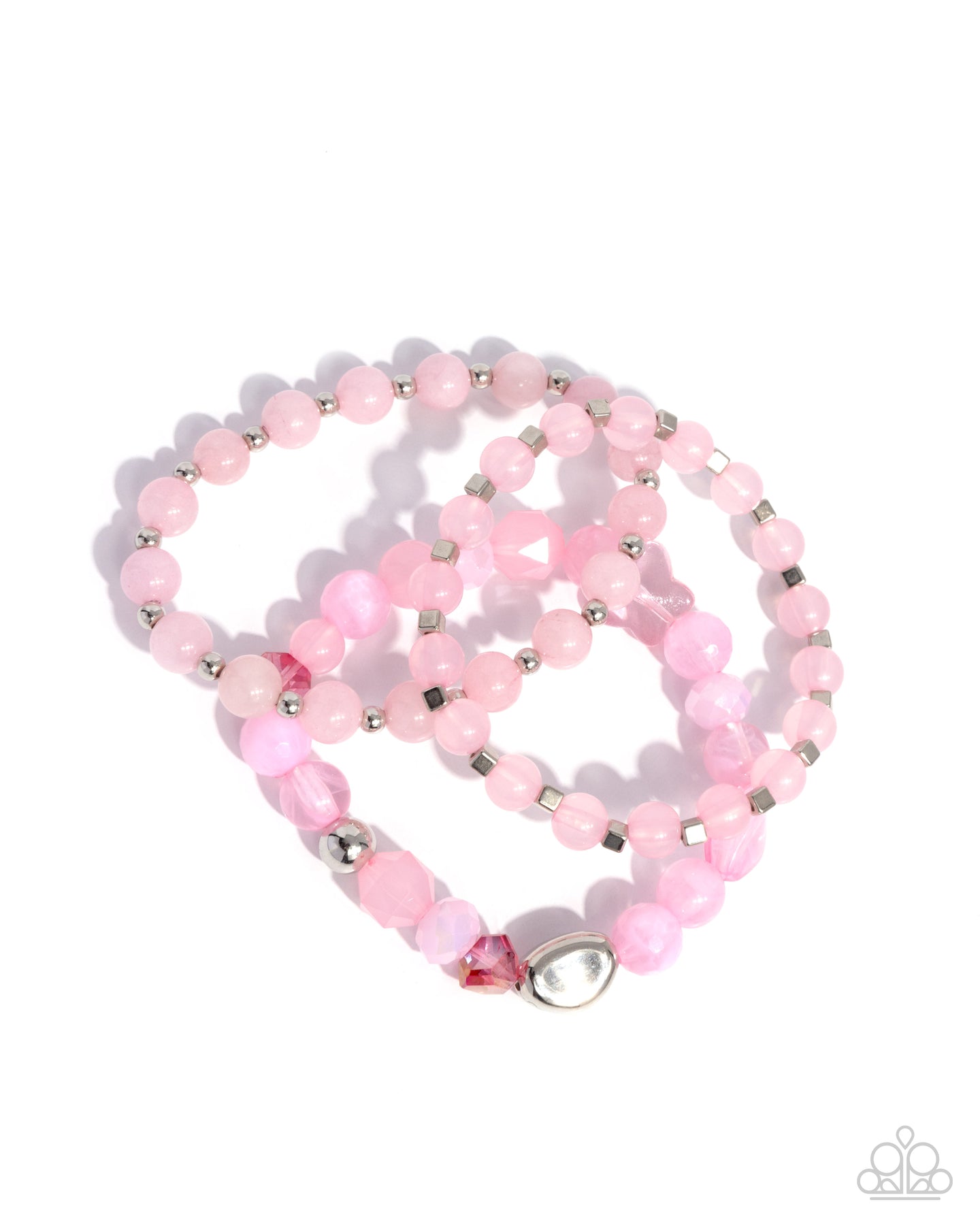 Breathtaking Beat - Pink bracelet E044