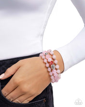 Load image into Gallery viewer, Breathtaking Beat - Pink bracelet E044
