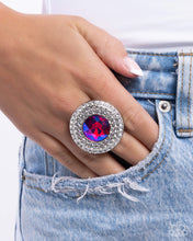 Load image into Gallery viewer, Bedazzled Babe - Pink ring E033
