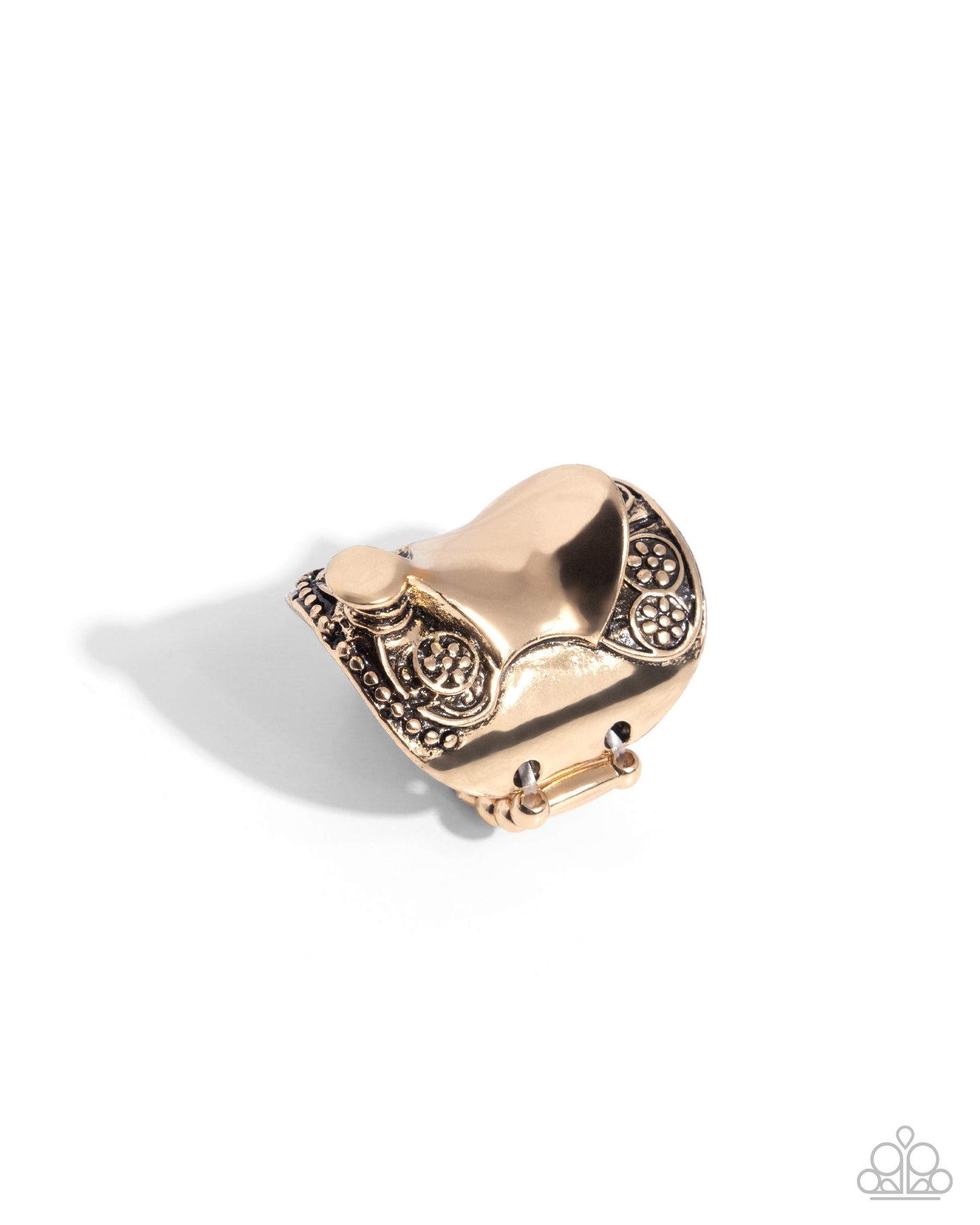 Equestrian Elegance - Gold ring E056