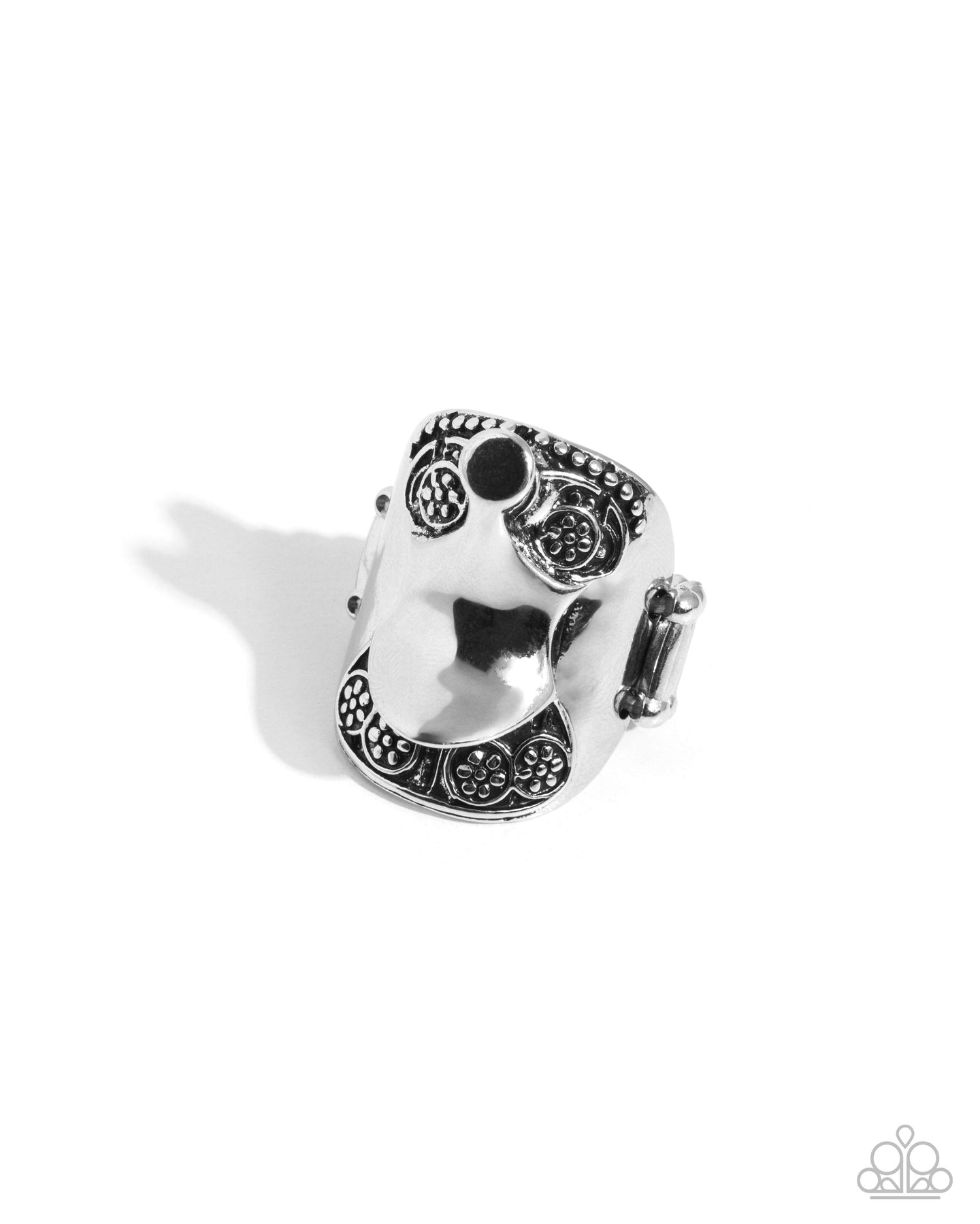 Equestrian Elegance - Silver ring C019