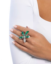 Load image into Gallery viewer, Floral Fix - Green ring B074
