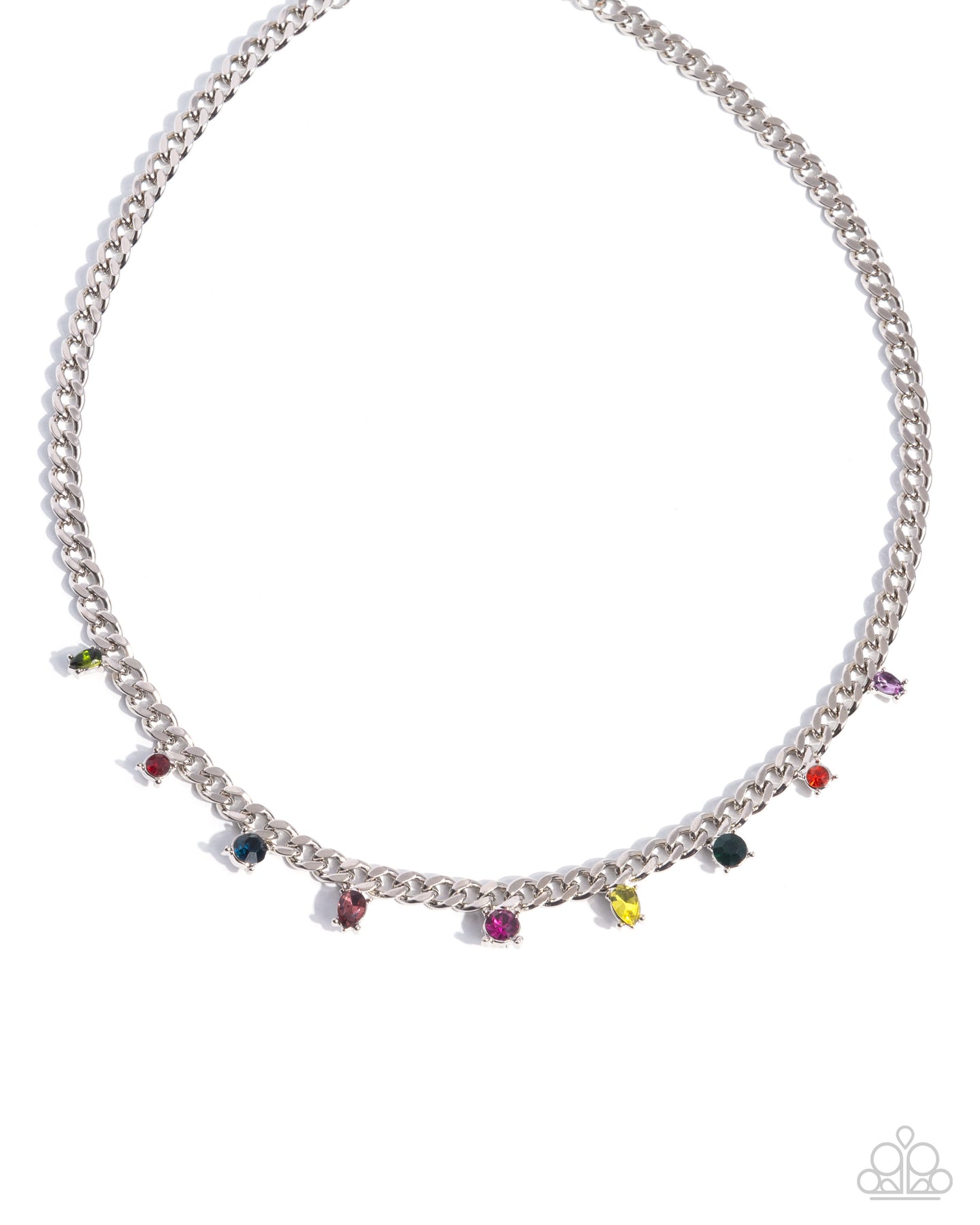 Rebellious Radiance - Multi necklace A080