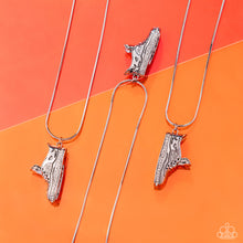 Load image into Gallery viewer, Sneaker Shimmer - White necklace BOX 17
