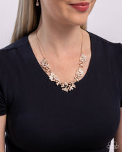 Load image into Gallery viewer, Refined Rule - Rose Gold necklace D026
