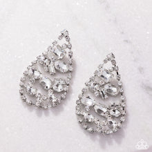 Load image into Gallery viewer, Giant Glitter - White earring EMP 2025 EXCLUSIVE
