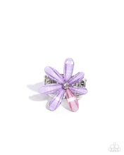 Load image into Gallery viewer, Floral Feasibility - Purple ring E016
