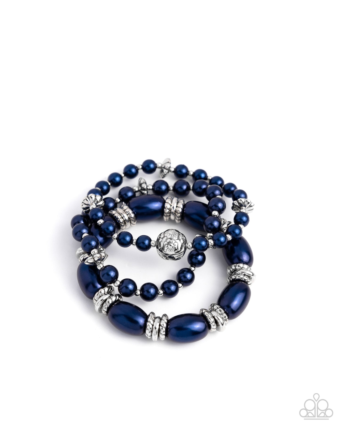 Smooth Stacks - Blue bracelet B005