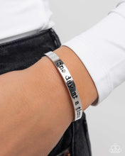 Load image into Gallery viewer, Day By Day Delight - Silver cuff bracelet D049

