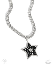 Load image into Gallery viewer, Cosmic Chic - Black necklace Feb 2025 FF D032
