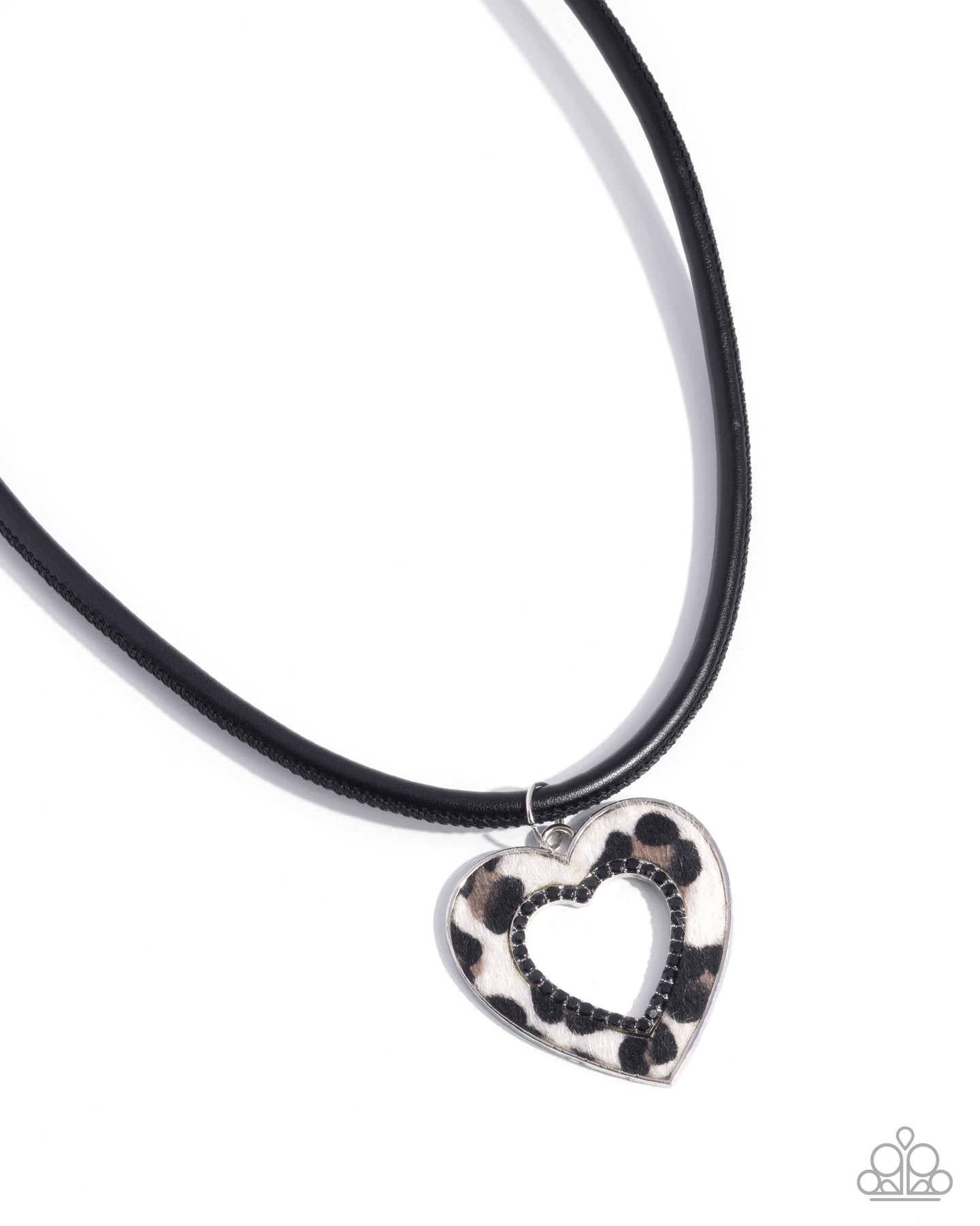 Ferocious Flirt - Black necklace E044