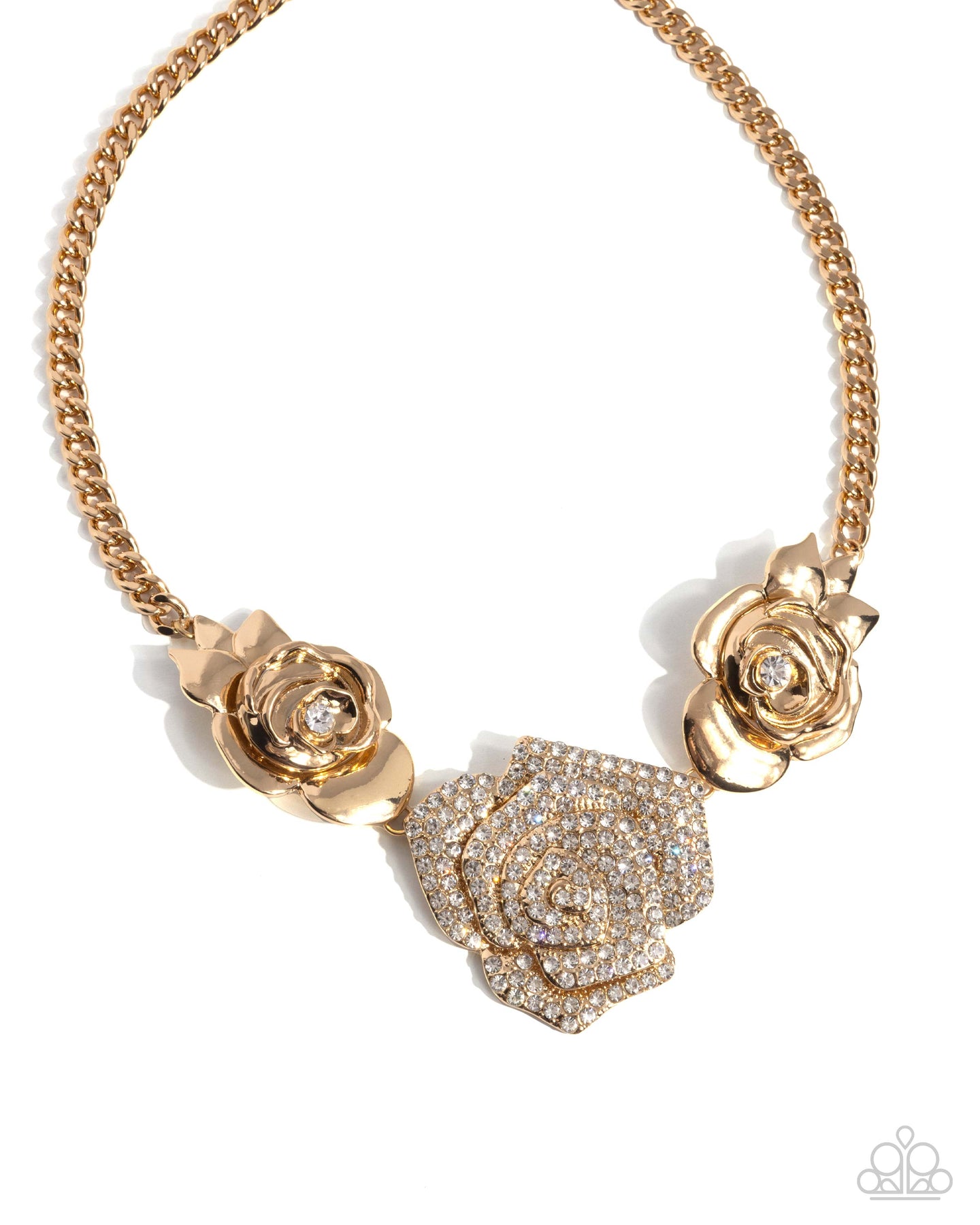 Bouquet Beacon - Gold necklace E041