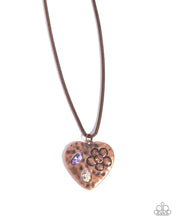 Load image into Gallery viewer, Outgoing Opulence - Copper NECKLACE D025
