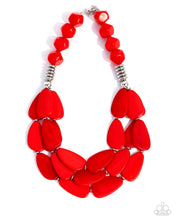 Load image into Gallery viewer, Smooth Spoken - Red necklace
