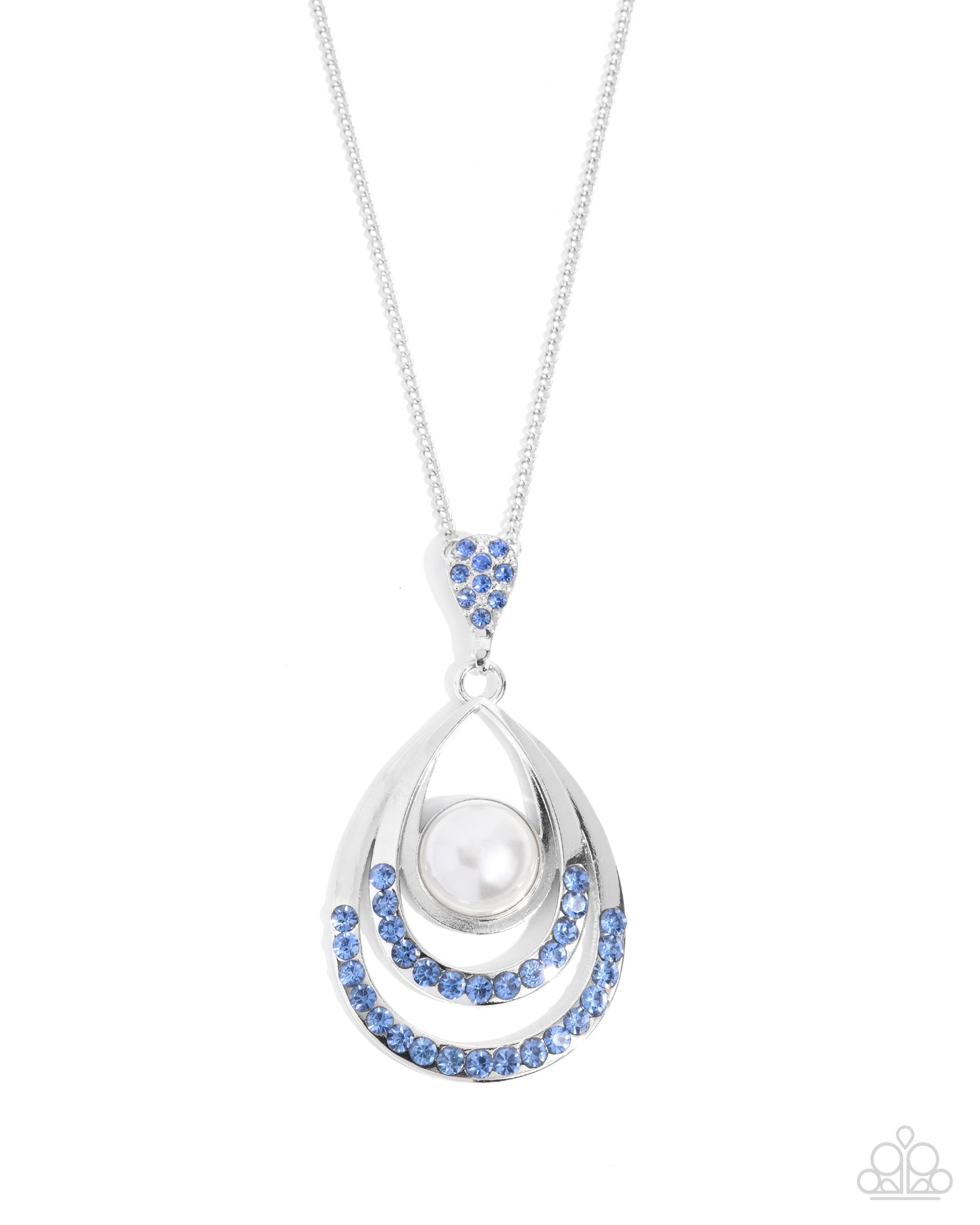 Pure Pearls - Blue necklace BOX 18
