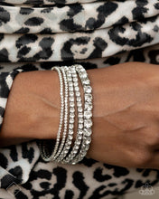 Load image into Gallery viewer, Persistent Pizzazz - White Bracelet MARCH 2025 FF A099
