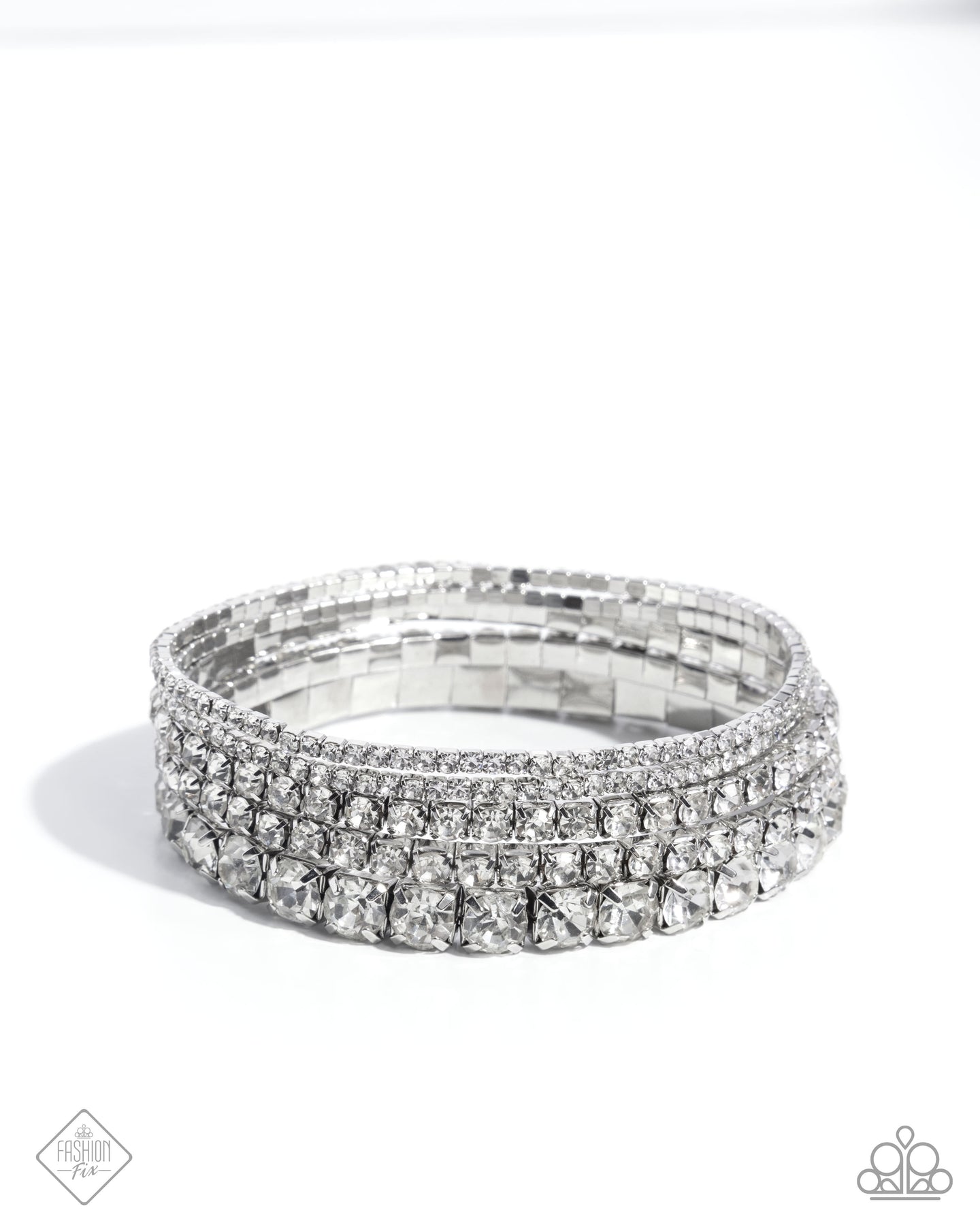 Persistent Pizzazz - White Bracelet MARCH 2025 FF A099