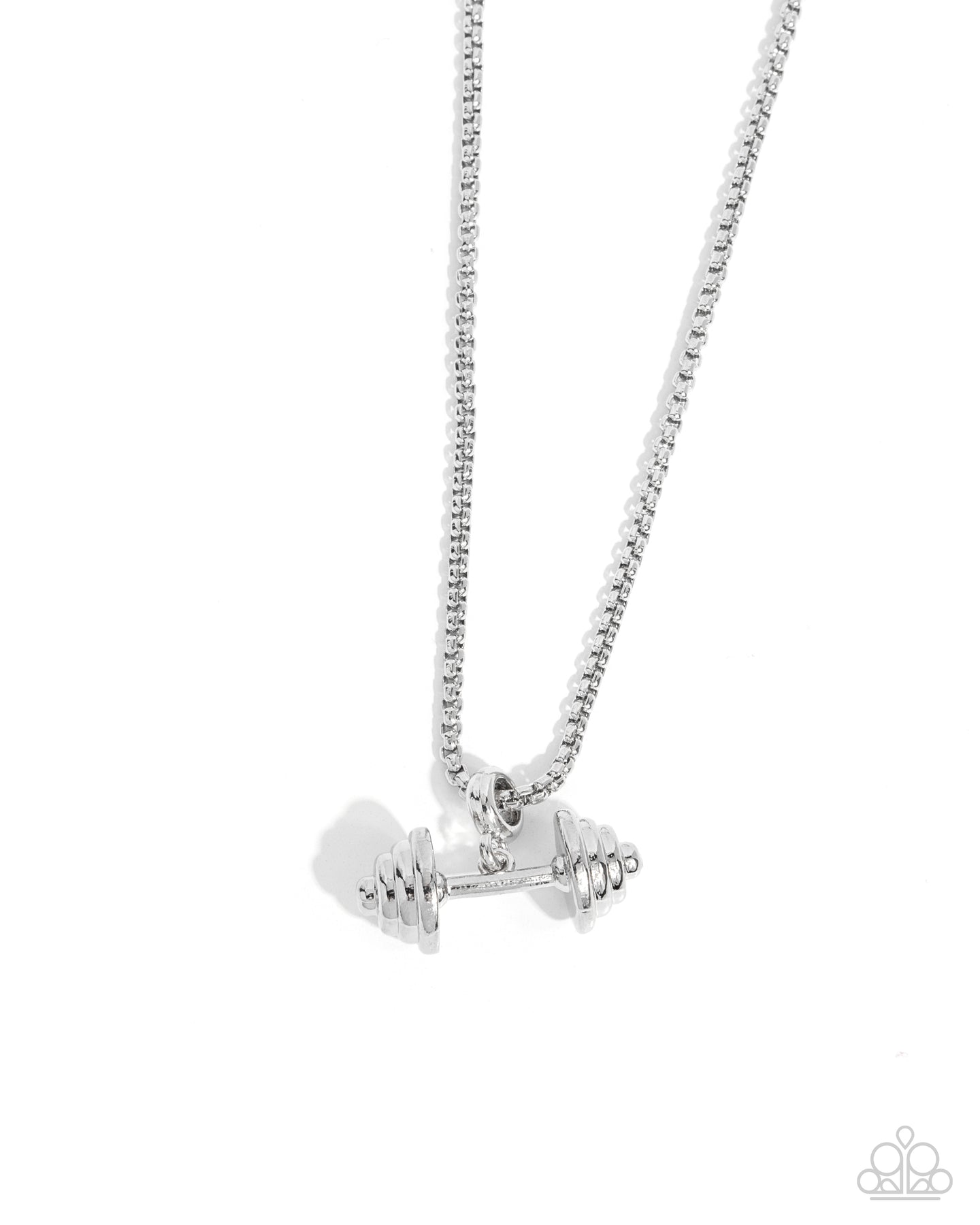 Deadlift Defiance - Silver necklace E041