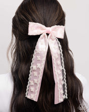 Load image into Gallery viewer, Carefree Coquette - Pink hair clip E026
