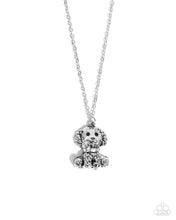 Load image into Gallery viewer, Poodle Pizzazz - White necklace A077
