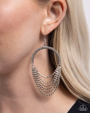 Load image into Gallery viewer, Ostentatious Opulence - White earring D049
