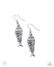 Load image into Gallery viewer, Coastal Cast - Blue earring MARCH 2025 FF E038
