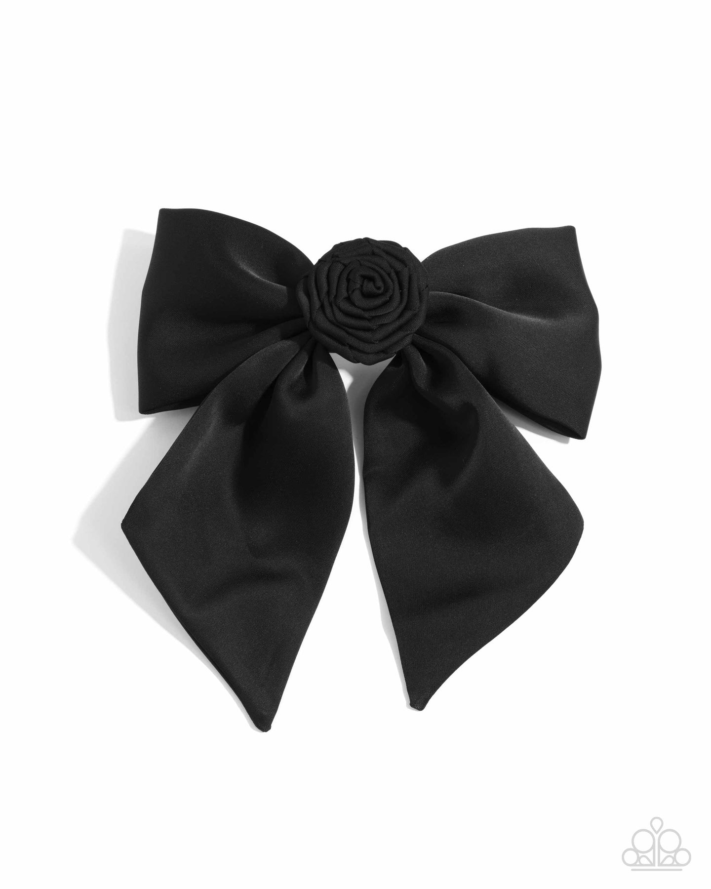 Wistful Wonder - Black hair clip E036