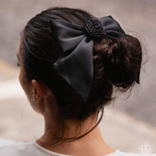 Load image into Gallery viewer, Wistful Wonder - Black hair clip E036
