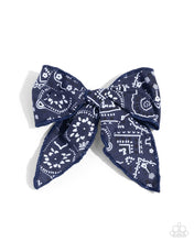 Load image into Gallery viewer, Bandana Bravado - Blue hair clip UP
