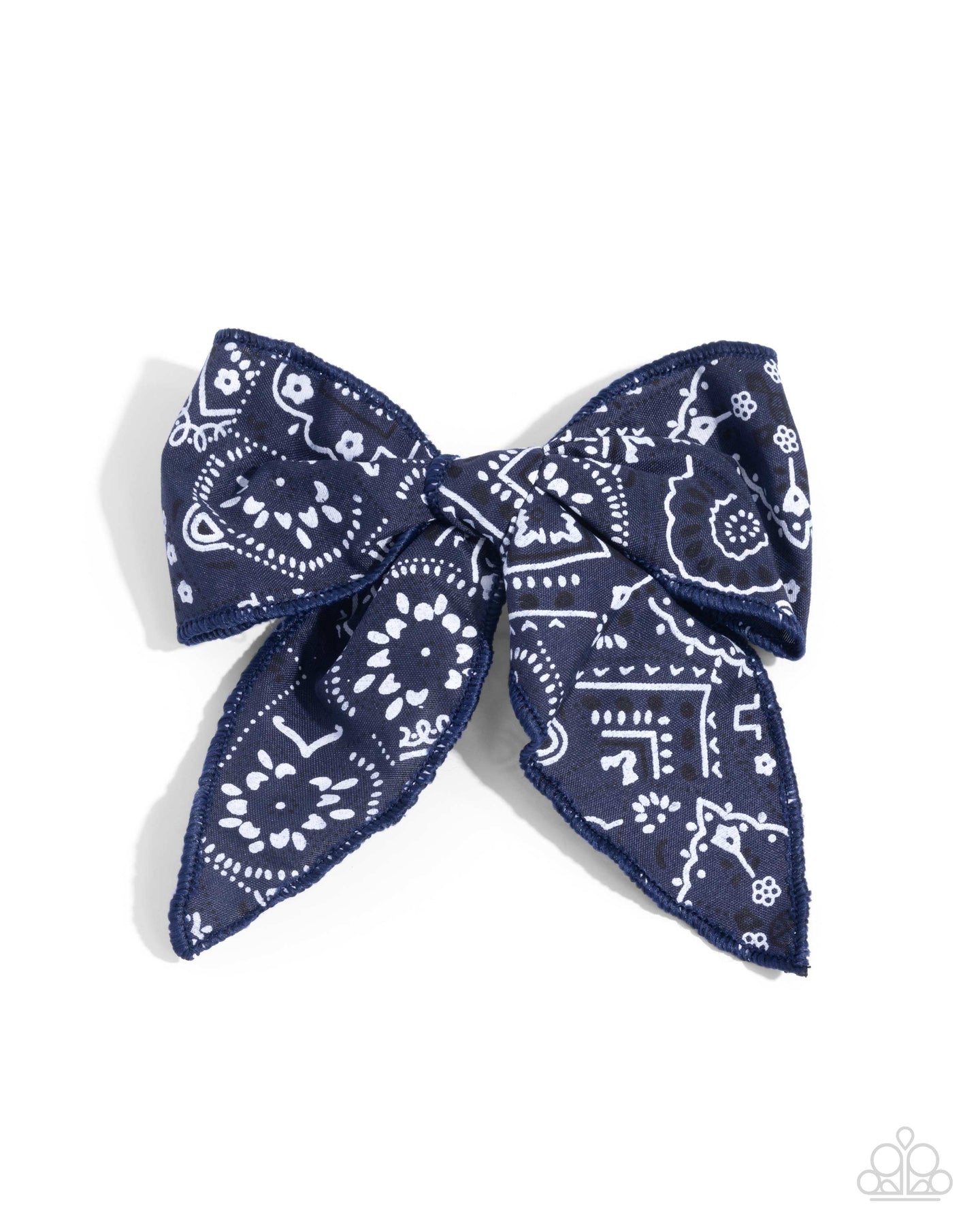 Bandana Bravado - Blue hair clip UP
