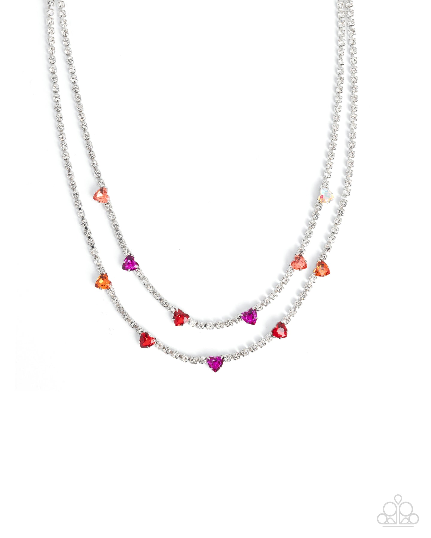 Courting Closeness - Red necklace E042