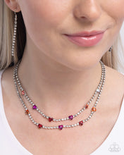 Load image into Gallery viewer, Courting Closeness - Red necklace E042
