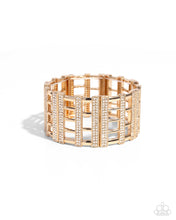 Load image into Gallery viewer, Vertical Vanity - Gold bracelet  E081
