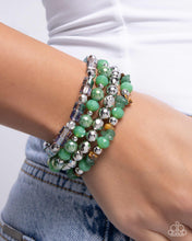 Load image into Gallery viewer, Supervisory Stack - Green bracelet G021
