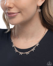 Load image into Gallery viewer, BOW the Knee - Rose Gold necklace D035
