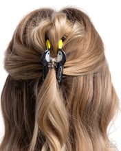 Load image into Gallery viewer, Toucan Theme - Black Claw hair clip UP
