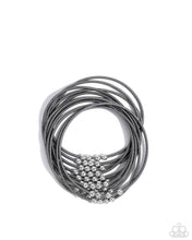 Load image into Gallery viewer, Mechanic Mural - Black bracelet E017
