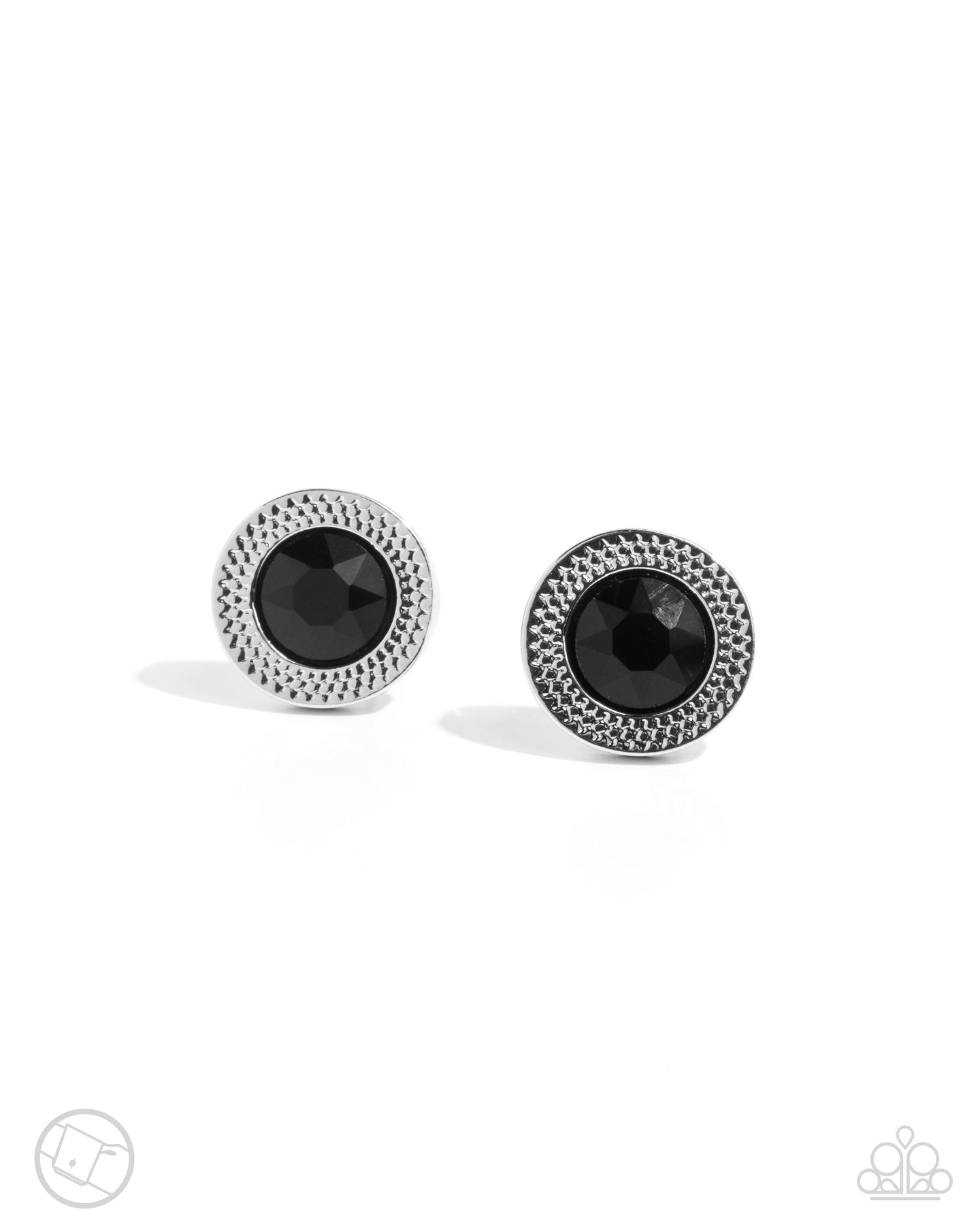 Breaking Boundaries - Black men's cuff links E045