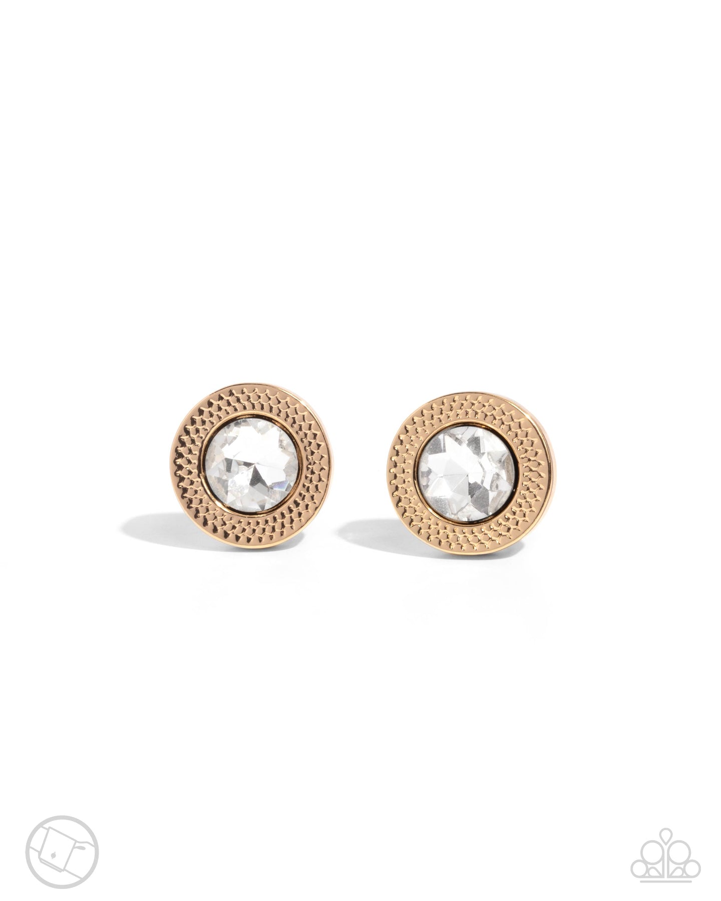 Breaking Boundaries - Gold men's cuff links E036